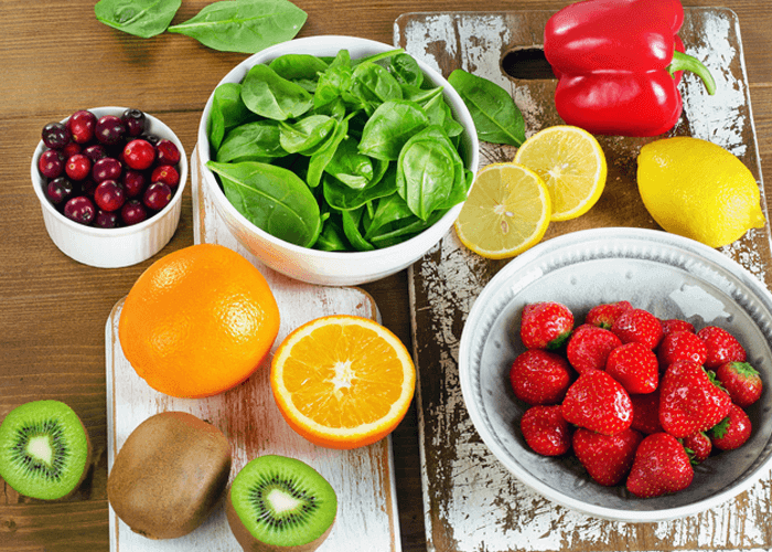 vitamin-c-rich-foods-strawberries-bell-peppers